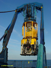 ROV being deployed on Nordica